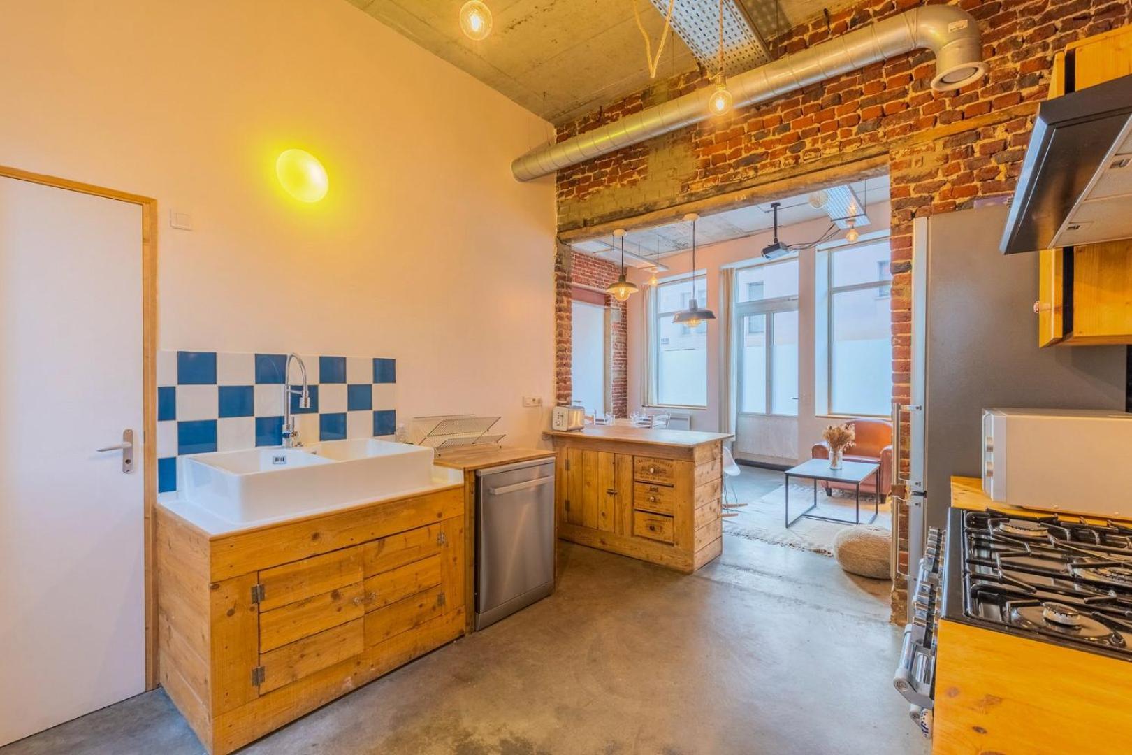 Appartement Atypique En Souplex, 2 Ch & Terrasse Lille Exteriör bild